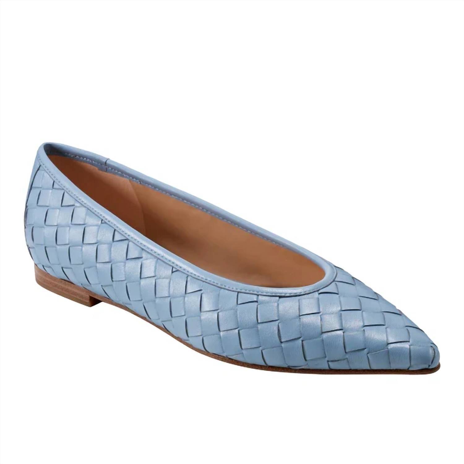 New Marc Fisher Women's Damaria Flat In Blue